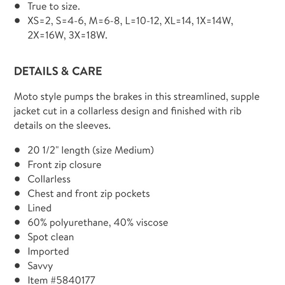 Blank NYC faux leather jacket - Picture 13 of 13